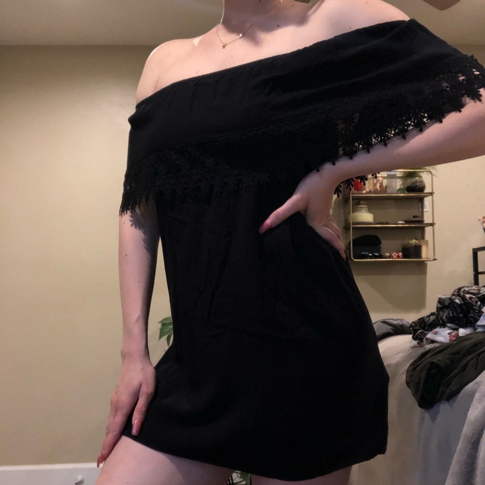 short black dress